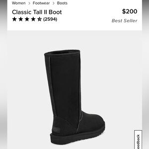 UGG CLASSIC TALL BOOT SIZE 10